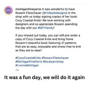 book signing review