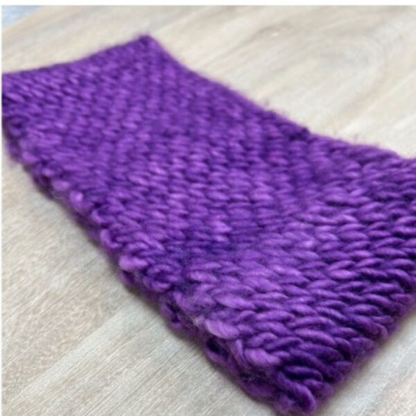 purple Baah cowl